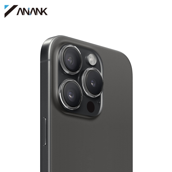Miếng dán AR bảo vệ camera ANANK cho iPhone 15 Pro I 15 Pro Max