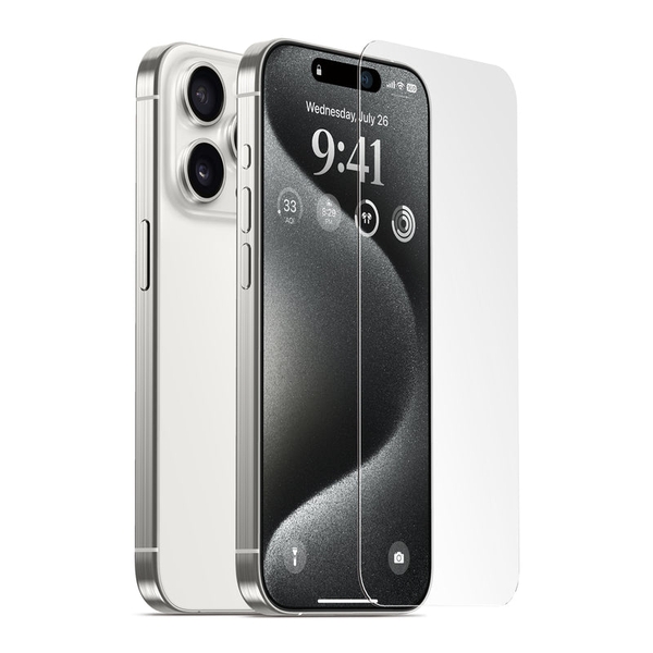 Miếng Dán Cường Lực (Không Viền Đen) Elago cho iPhone 15 | 15 Plus | 15 Pro | 15 Pro Max