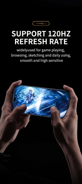 Miếng dán cường lực MIPOW KINGBULL PREMIUM SILK HD (2.7D) cho iPhone 14 | 14 Plus | 14 Pro | 14 Pro Max  (FULL VIỀN ĐEN)