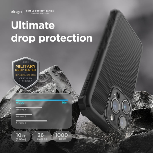 Ốp lưng Elago Magnetic Armor Case iPhone 15 Pro