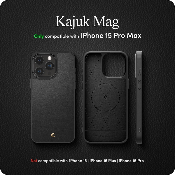 Ốp Lưng iPhone 15 PRO MAX SPIGEN Cyrill Kajuk Mag