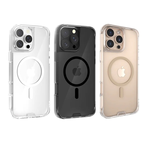 Ốp lưng Crystal Pro Glass With Magsafe HODA cho iPhone 16 Series