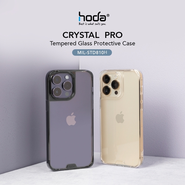 Ốp lưng Crystal Pro HODA cho iPhone 14 Pro