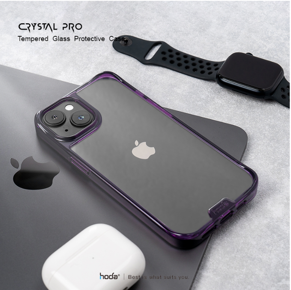 Ốp lưng Crystal Pro HODA cho iPhone 14 Plus