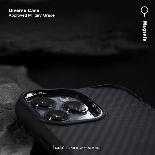 Ốp lưng Diverse W Magsafe HODA cho iPhone 13 Pro Max