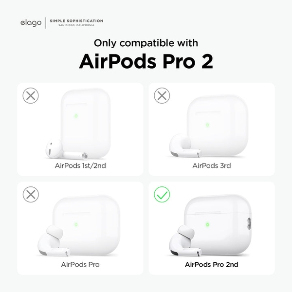 Ốp lưng ELAGO Silicone Hang Case AirPods Pro 2