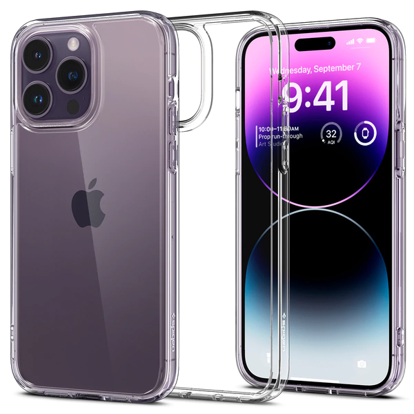 ỐP LƯNG IPHONE 14 PRO SPIGEN ULTRA HYBRID CRYSTAL CLEAR