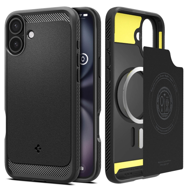 Ốp Lưng iPhone 16 SPIGEN RUGGED ARMOR MAGFIT