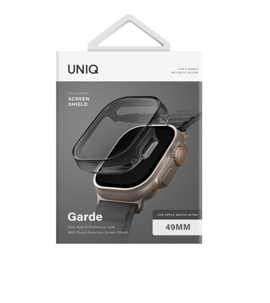 Ốp UNIQ Garde Hybrid Apple Watch With Screen Protection (49mm)
