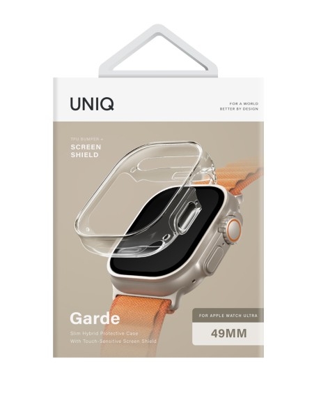 Ốp UNIQ Garde Hybrid Apple Watch With Screen Protection (49mm)