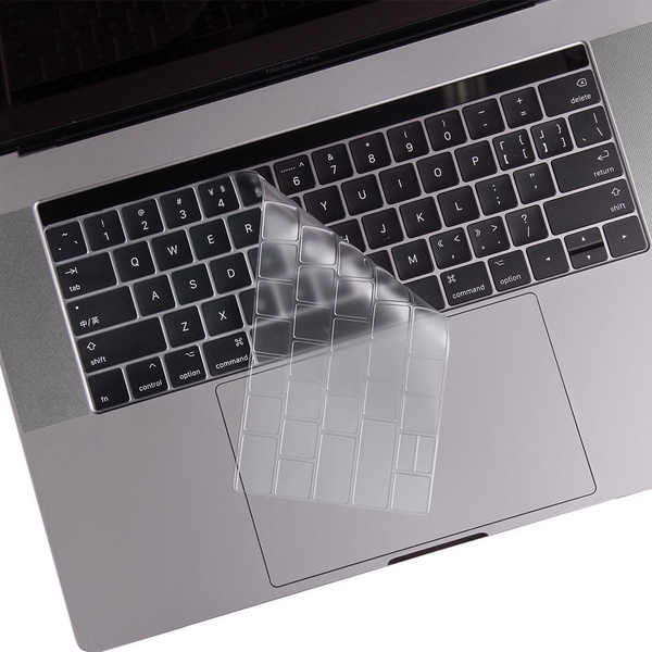 Phủ Phím MacBook JCPAL Fitskin 16 inch 2019 (Touch Bar) (Trong Suốt)