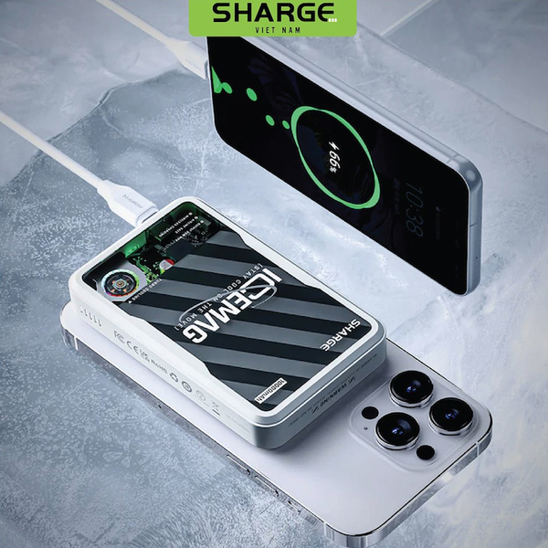 Pin dự phòng SHARGE ICEMAG 20W