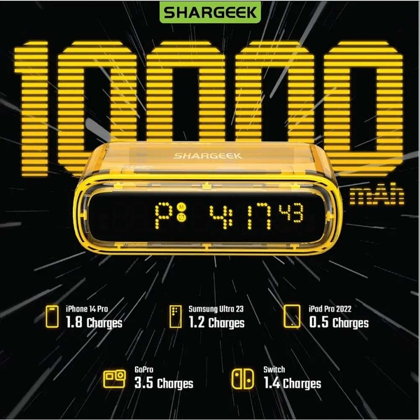 PIN DỰ PHÒNG SHARGEEK STARSHIP SEER 10.000MAH