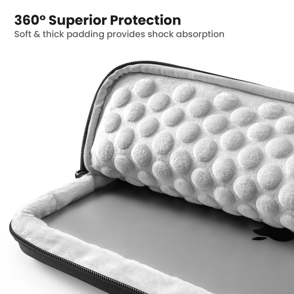 TÚI CHỐNG SỐC TOMTOC (USA) 360 PROTECTIVE KÈM TÚI PHỤ KIỆN CHO MACBOOK AIR/PRO 13 A13-C12