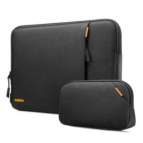 TÚI CHỐNG SỐC TOMTOC (USA) 360 PROTECTIVE KÈM TÚI PHỤ KIỆN CHO MACBOOK PRO 14 A13-D2