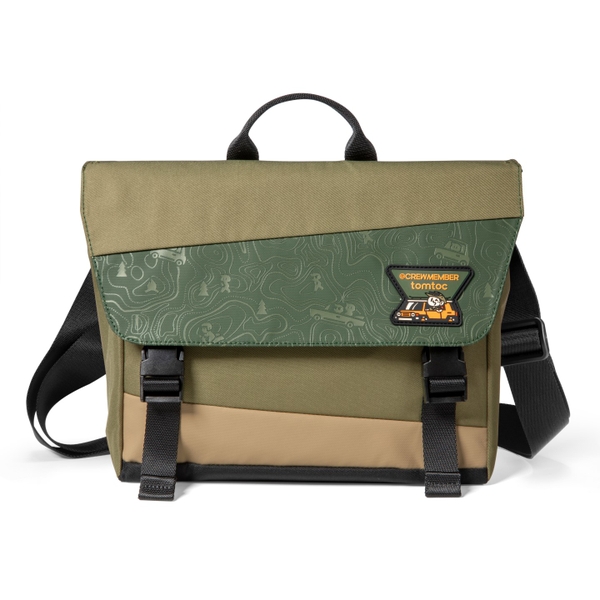 Túi đeo chéo TOMTOC (USA) Slash Shoulder Bag iPad 11inch Meteorite T27S1D1 / T27S1T1GC