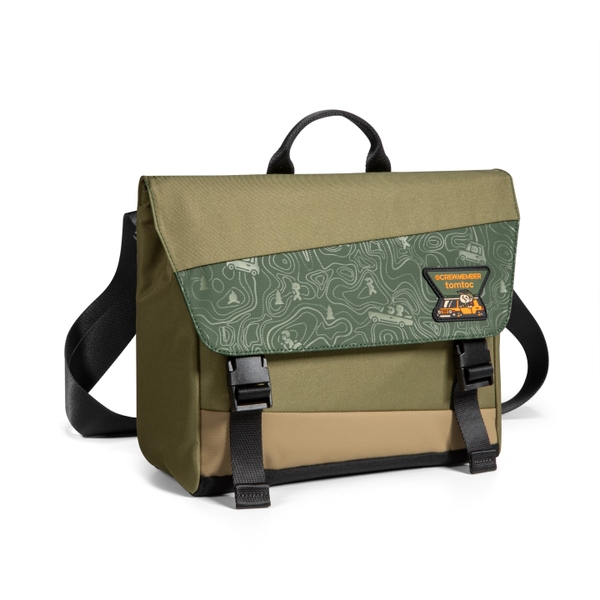 Túi đeo chéo TOMTOC (USA) Slash Shoulder Bag iPad 11inch Meteorite T27S1D1 / T27S1T1GC