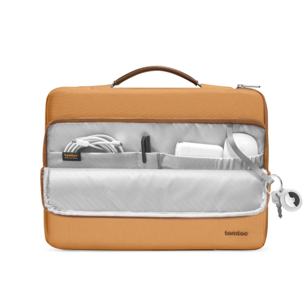 TÚI XÁCH CHỐNG SỐC TOMTOC (USA) BRIEFCASE MACBOOK PRO 14 /AIR 13 A14-C02