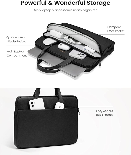 TÚI XÁCH TOMTOC (USA) BRIEFCASE PREMIUM FOR MACBOOK PRO 16 H21E2