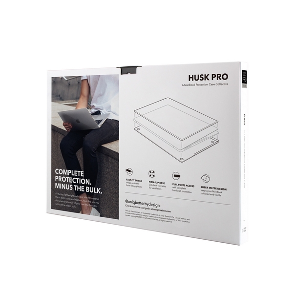 Ốp UNIQ Husk Pro Claro Macbook Pro 13 (2020)/Macbook M1