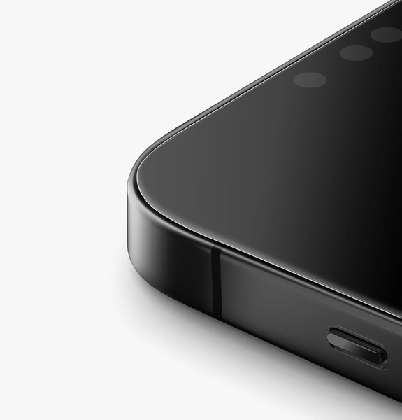 Miếng dán cường lực Trong suốt (Không viền đen) UNIQ OPTIX COVEX CLEAR Iphone 17 Series