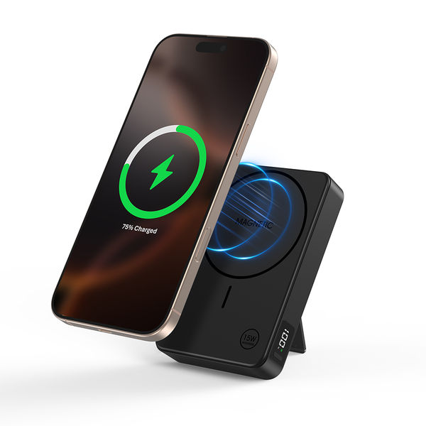 Pin dự phòng không dây MAZER 10000 Qi2 15W MagAir20