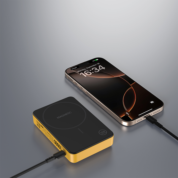 Pin dự phòng không dây MAZER 10000 Qi2 15W MagAir20