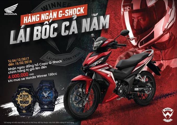 Chương trình: ''HÀNG NGÀN G-SHOCK - LÁI BỐC CẢ NĂM''