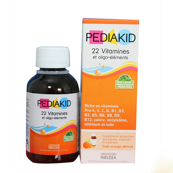 PEDIAKID 22 Vitamines 125ml - Family Shop