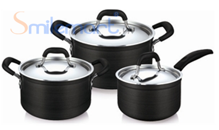 Bộ nồi canh oxy hóa cứng Supor SO1A3-T1: Chống trầy xước gấp 10 lần