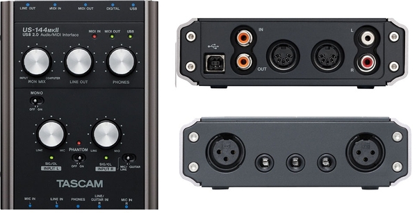 Sound card thu âm Tascam US-144 MKII – Thietbigiaitri.net