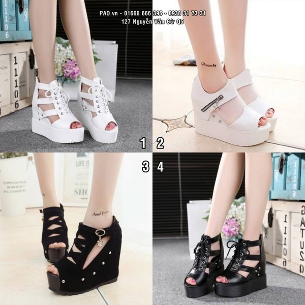 Style Cá Tính Cùng Giày Sandal