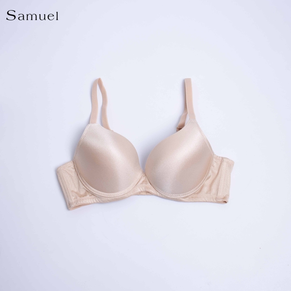 Áo Ngực Satin Trơn Bảng Lưng Nhỏ Mút vừa Đài Loan 9058