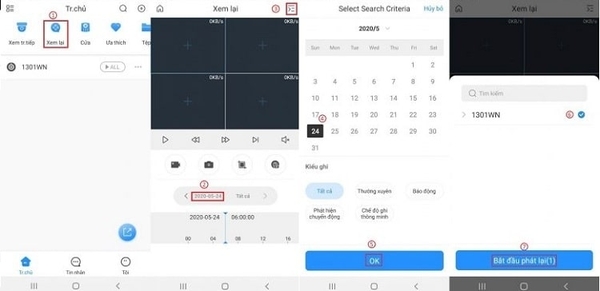Xem lại camera KBVision bằng phần mềm KBVIEW Lite