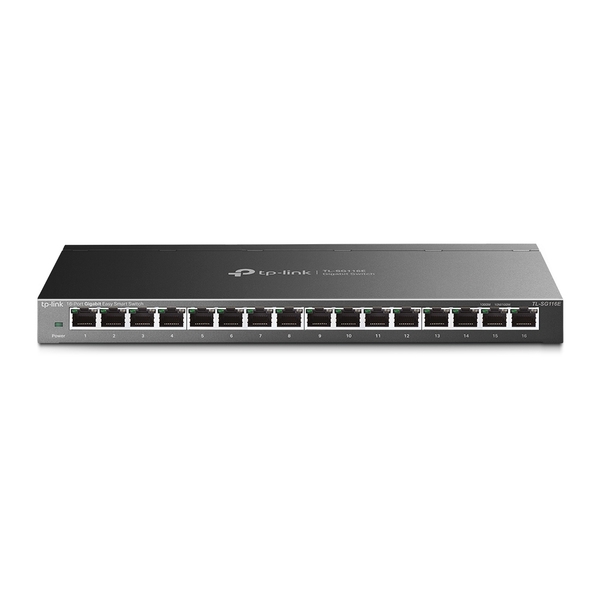 TP-Link TL-SG116E | Easy Managed Switch Chia Mạng 16 Cổng Gigabit Để Bàn