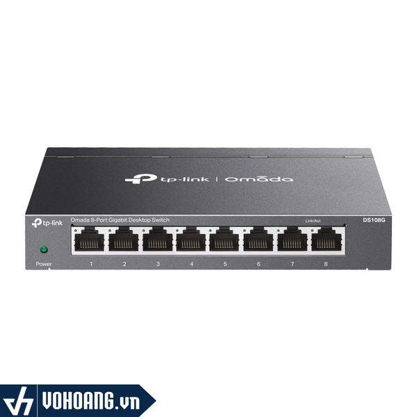 TP-Link DS108G | Switch Chia Mạng Omada 8 Cổng Tốc Độ Cao Gigabit