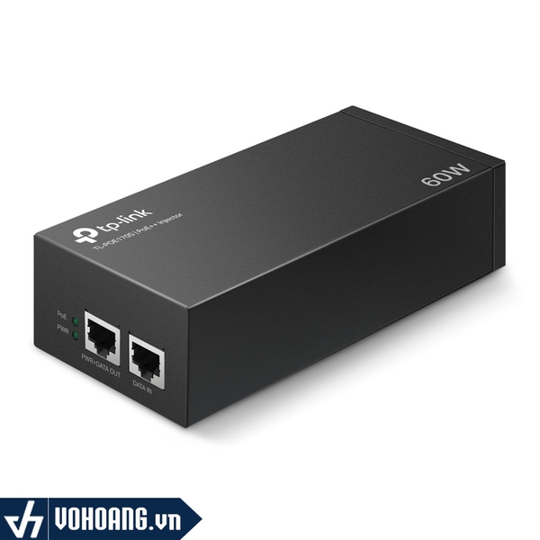 Tp-Link TL-POE170S | Bộ POE Injector Cấp Nguồn Lên Đến 60W - 2 Cổng Gigabit
