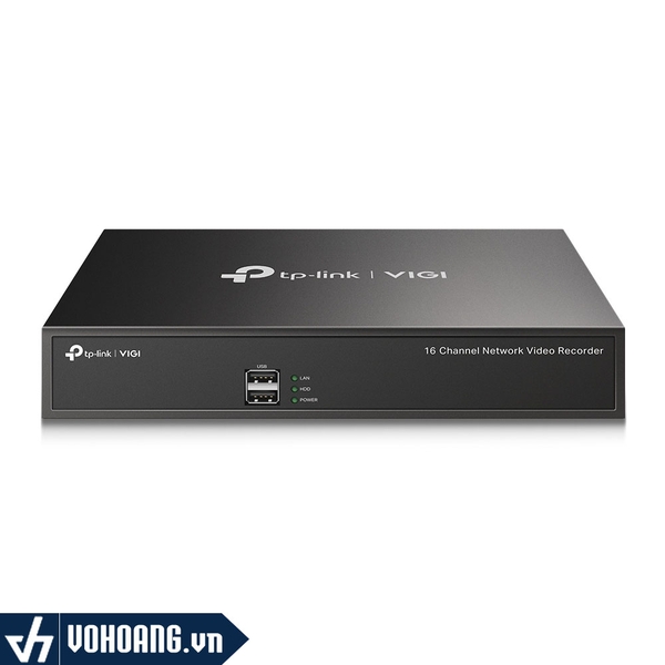 TP-Link VIGI NVR1016H | Đầu Ghi Camera 16 Kênh Băng Thông 140Mbps - Hỗ Trợ Lên Đến 10TB