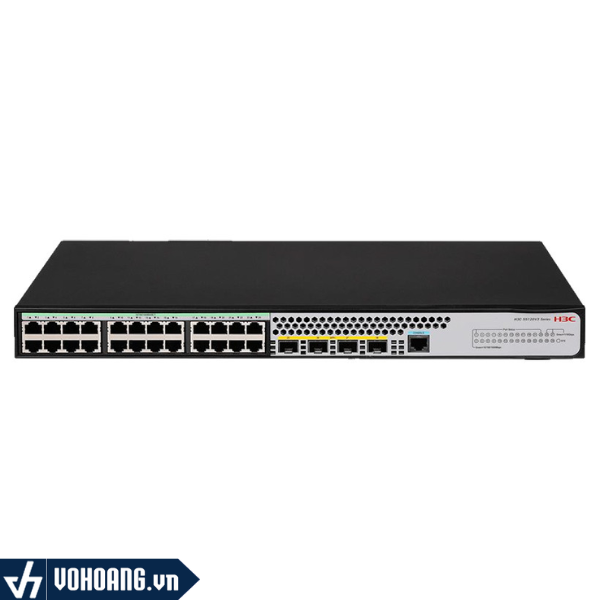 H3C LS-5120V3-28S-PWR-LI-GL | 24Cổng RJ45 PoE Tổng Công Suất 240W Và 4 Cổng SFP