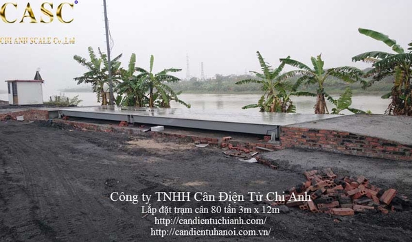 Cân điện tử 80 tấn