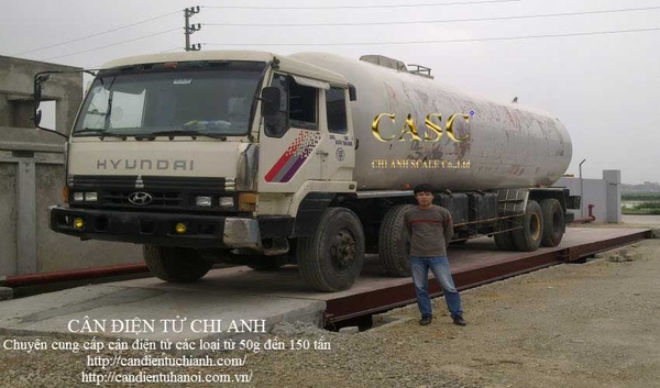 Cân nửa nổi 80 tấn GAS An Phú Bắc Ninh
