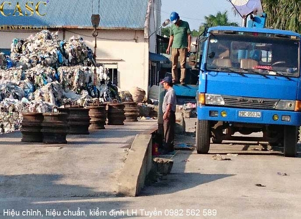 Kiểm định cân xe tải 80 tấn