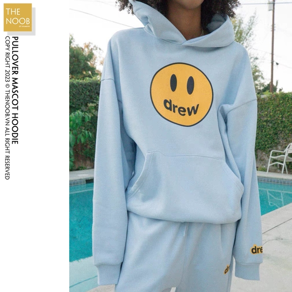Drew house baby blue hoodie hotsell