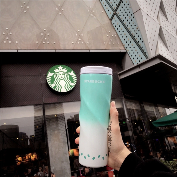 Ly Giữ Nhiệt Starbucks Xoắn 