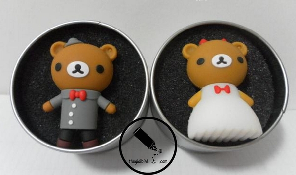 USB Chú Rể Cô Dâu Gấu