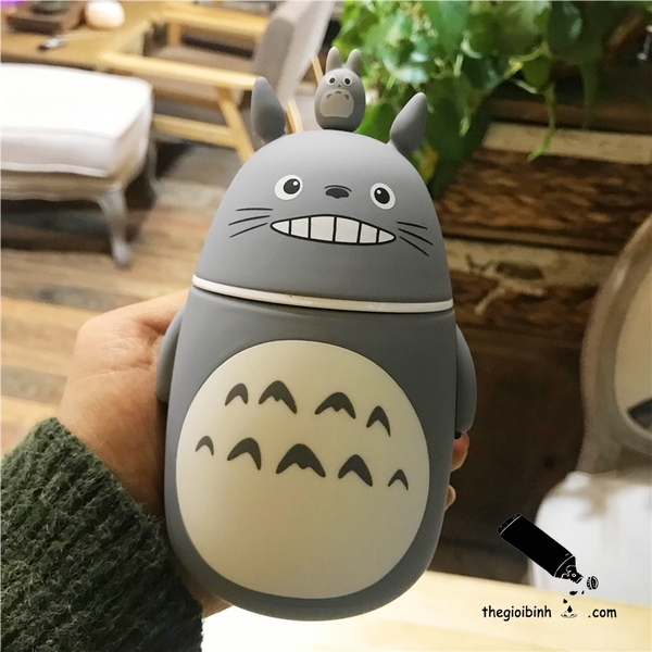 Bình Thuỷ Tinh Mèo Totoro Đáng Yêu