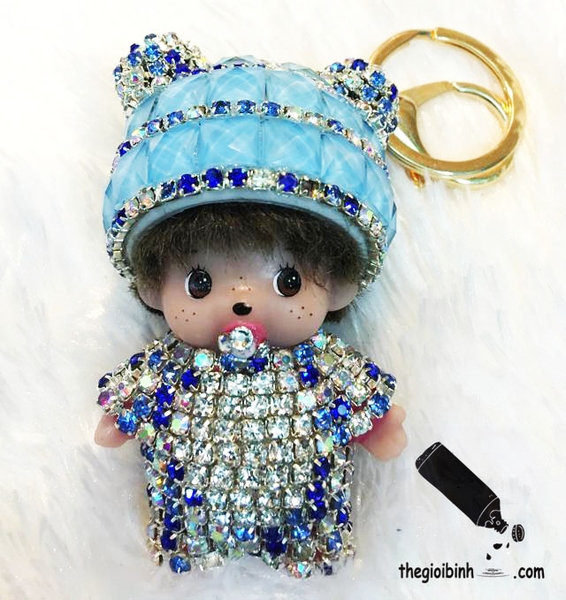 Móc Khóa Xe Hơi Búp Bê Sang Trọng Dễ Thương
