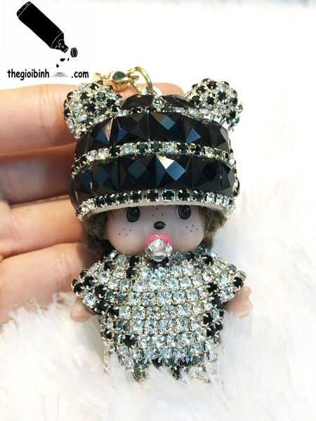 Móc Khóa Xe Hơi Búp Bê Sang Trọng Dễ Thương