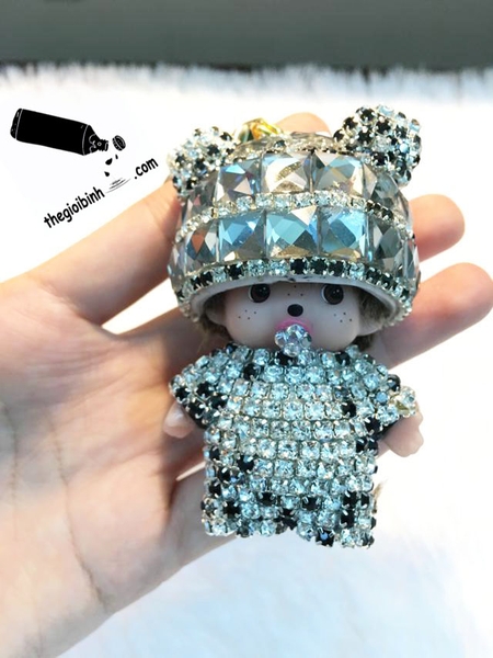 Móc Khóa Xe Hơi Búp Bê Sang Trọng Dễ Thương