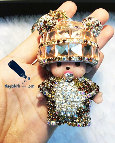 Móc Khóa Xe Hơi Búp Bê Sang Trọng Dễ Thương